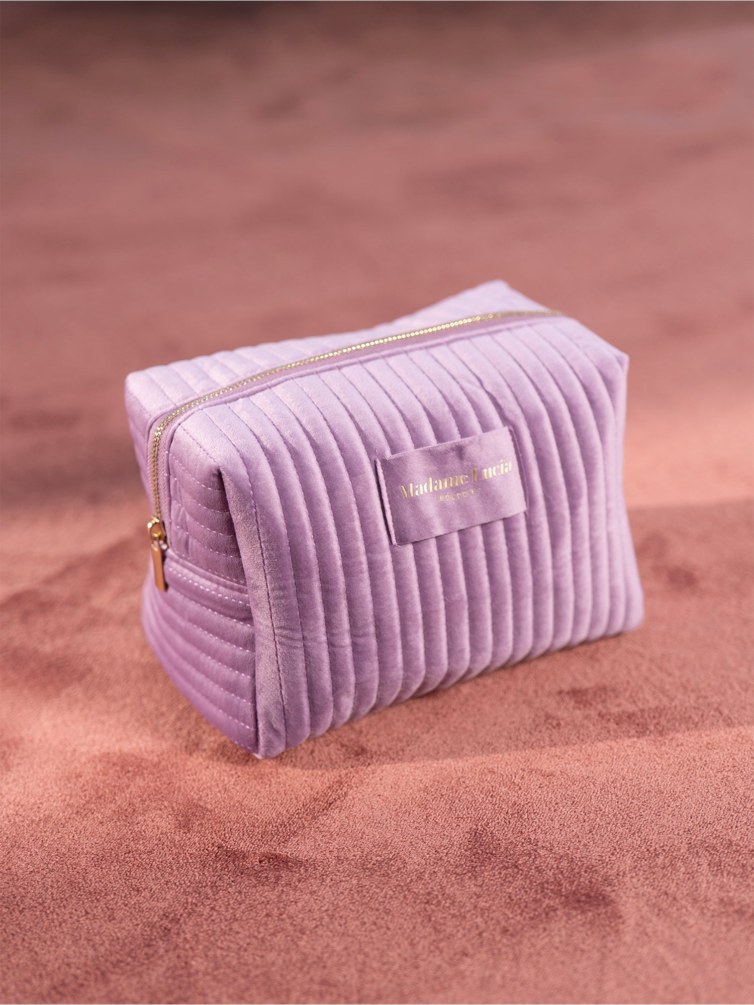 Purple Cosmetic bag