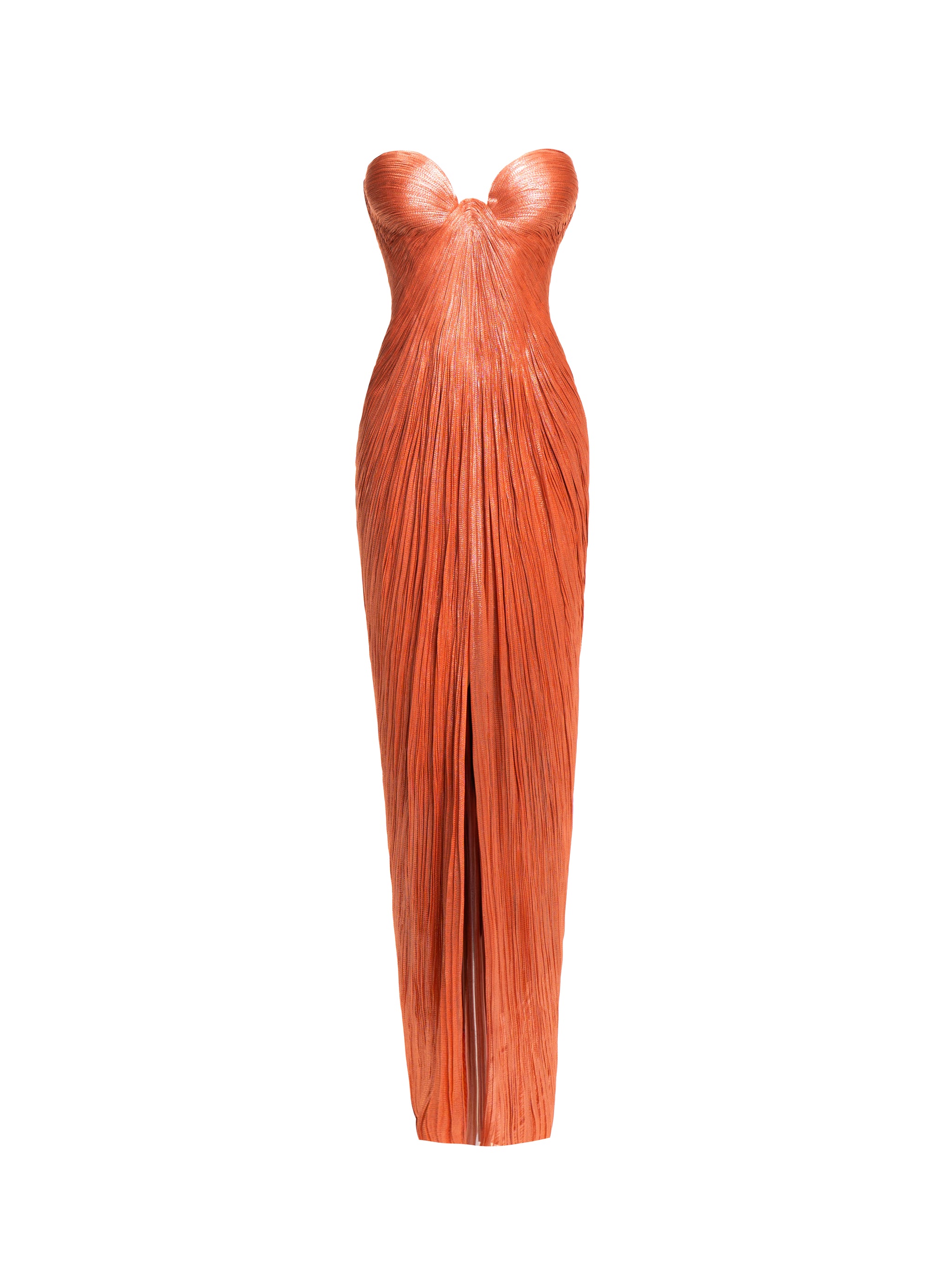 maria lucia hohan metallic dress NADIRA Wood type:Cherry Sexy Sheath Silk Like with the pleating eventually South Carolina