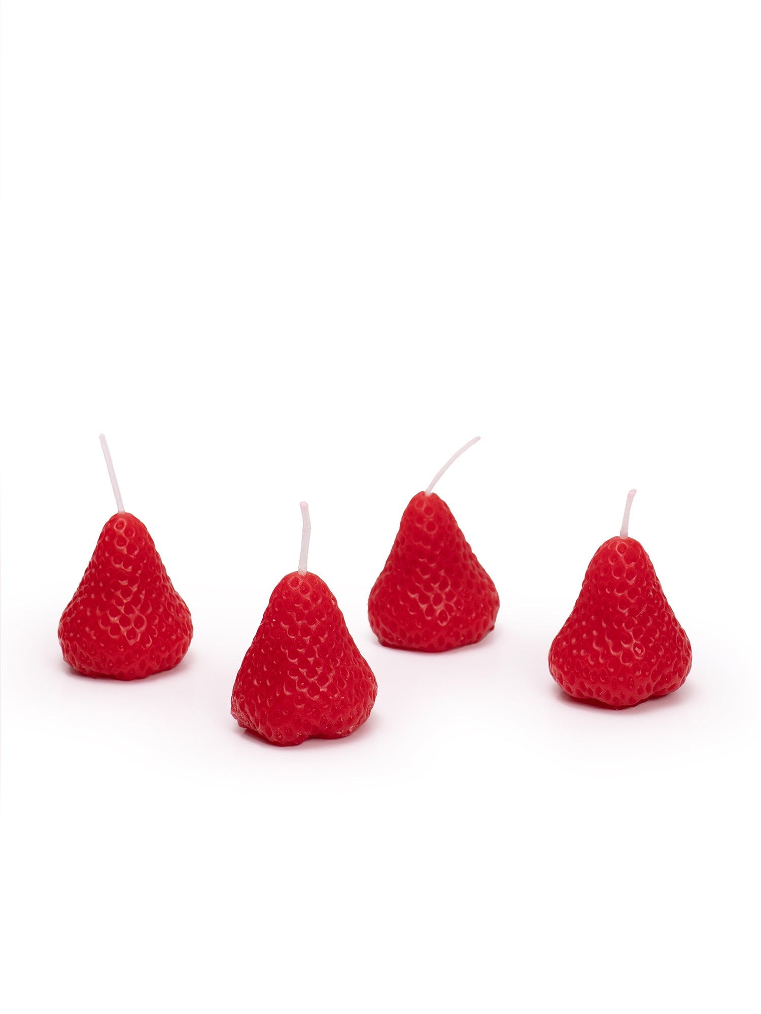 Strawberry candles