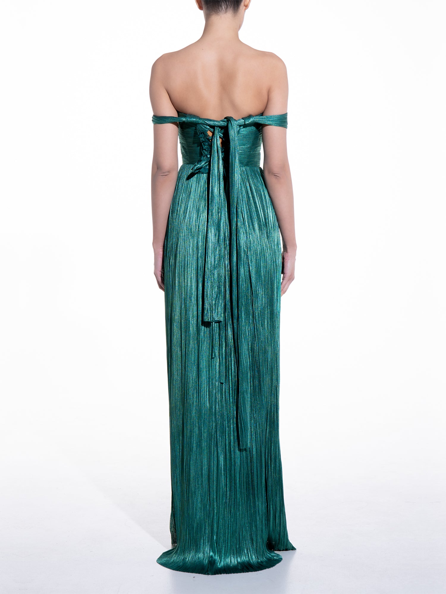 ワンピースその他 MARIA LUCIA HOHAN Women Dresses CALLIOPE SMARALD Green Maria Lucia Hohan Green Calliope Dress In Emerald | ModeSens