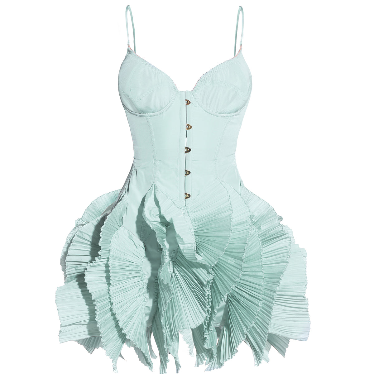 riri teal party dress RIRI
